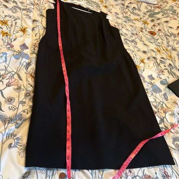 Hugo Boss "Dirusa" Crewneck Wool Sleeveless Pencil Dress - Picture 10 of 10